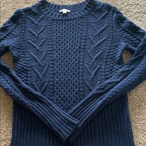 Navy sweater